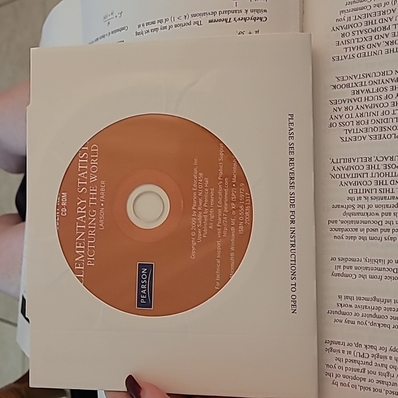 Elementary Statistics: Picturing the world paperback book 2009 custom edition - Picture 4 of 7